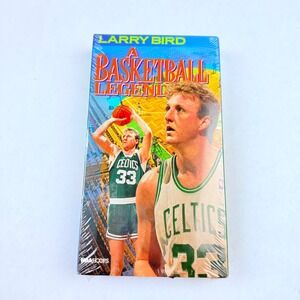 Larry Bird‎ A Basketball Legend VHS 1991 Factory Sealed Boston Celtics NBA Hoops